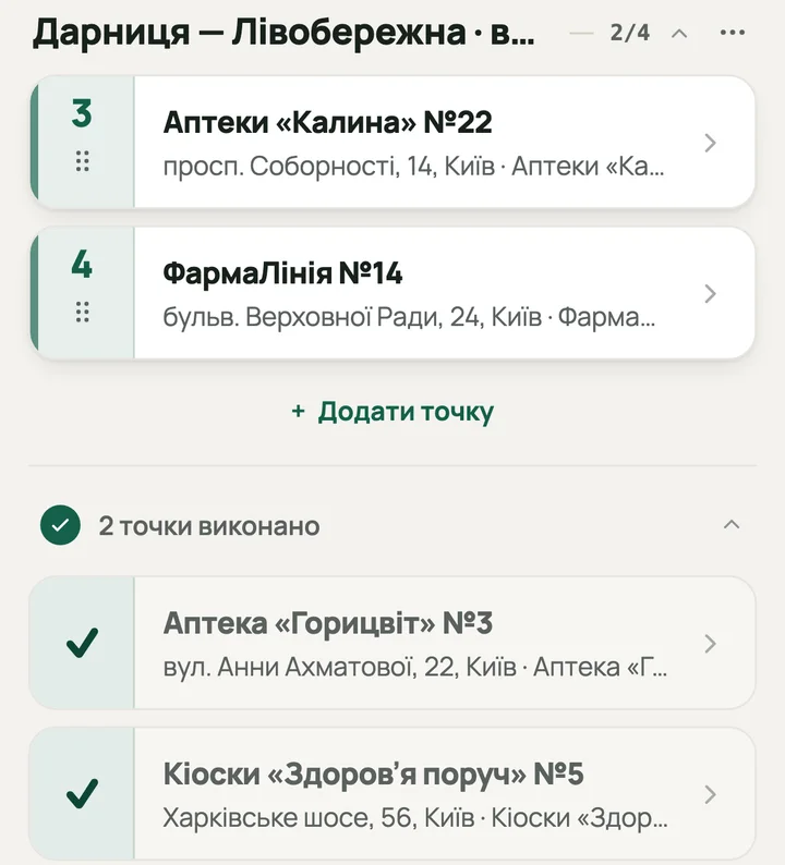 День представника в застосунку: точки, які ще треба відвідати, і вже виконані